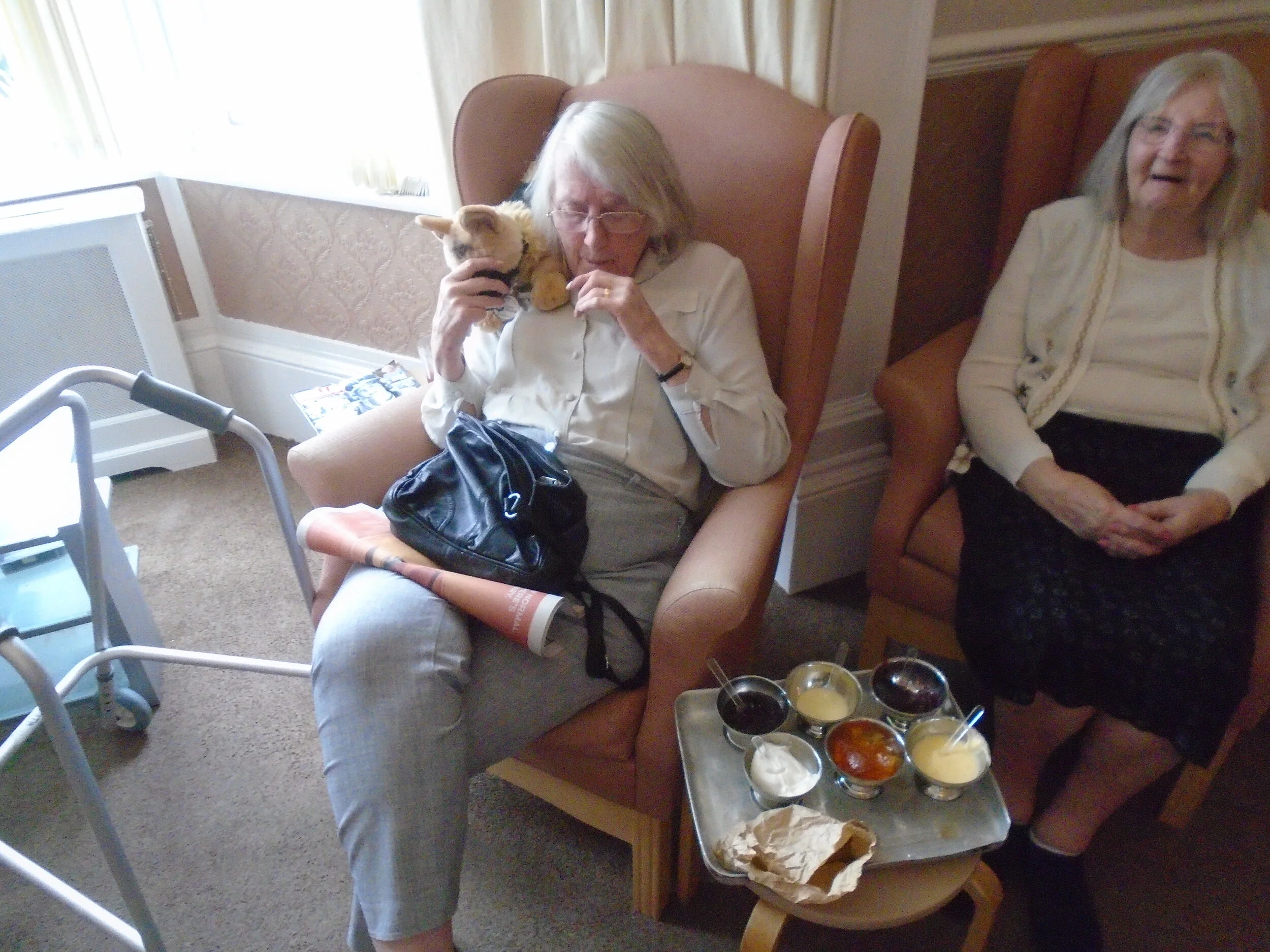 Taste testing at St Anne's