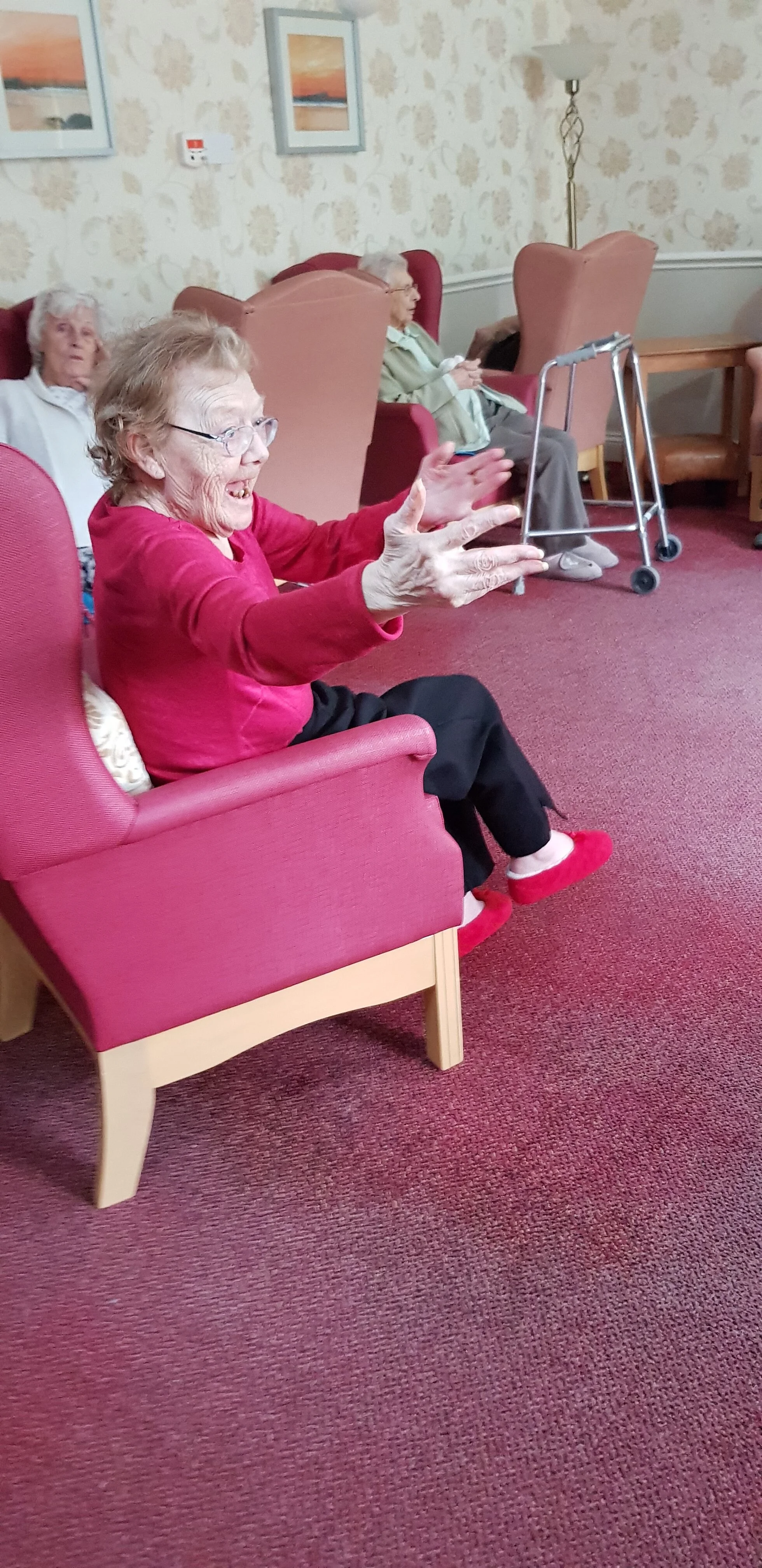 Singing at Westoe Grange