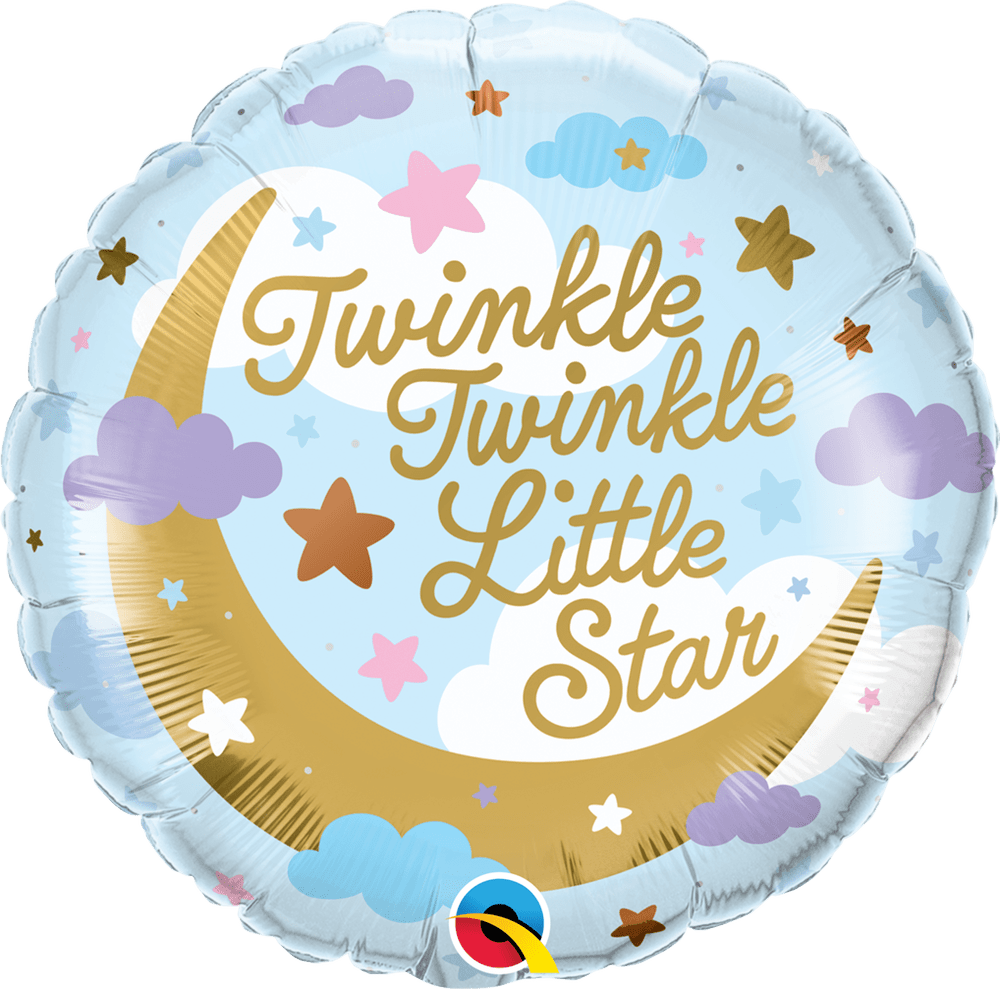 Twinkle Twinkle Little Star Foil Balloon