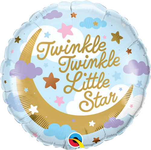 Twinkle Twinkle Little Star Foil Balloon