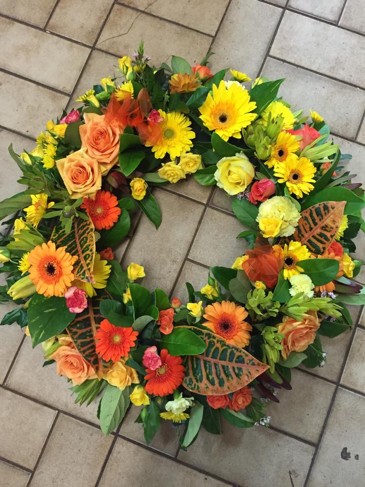 Bright Colourful Wreath
