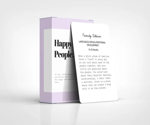 Happy Little People Card Deck: The Second Year
