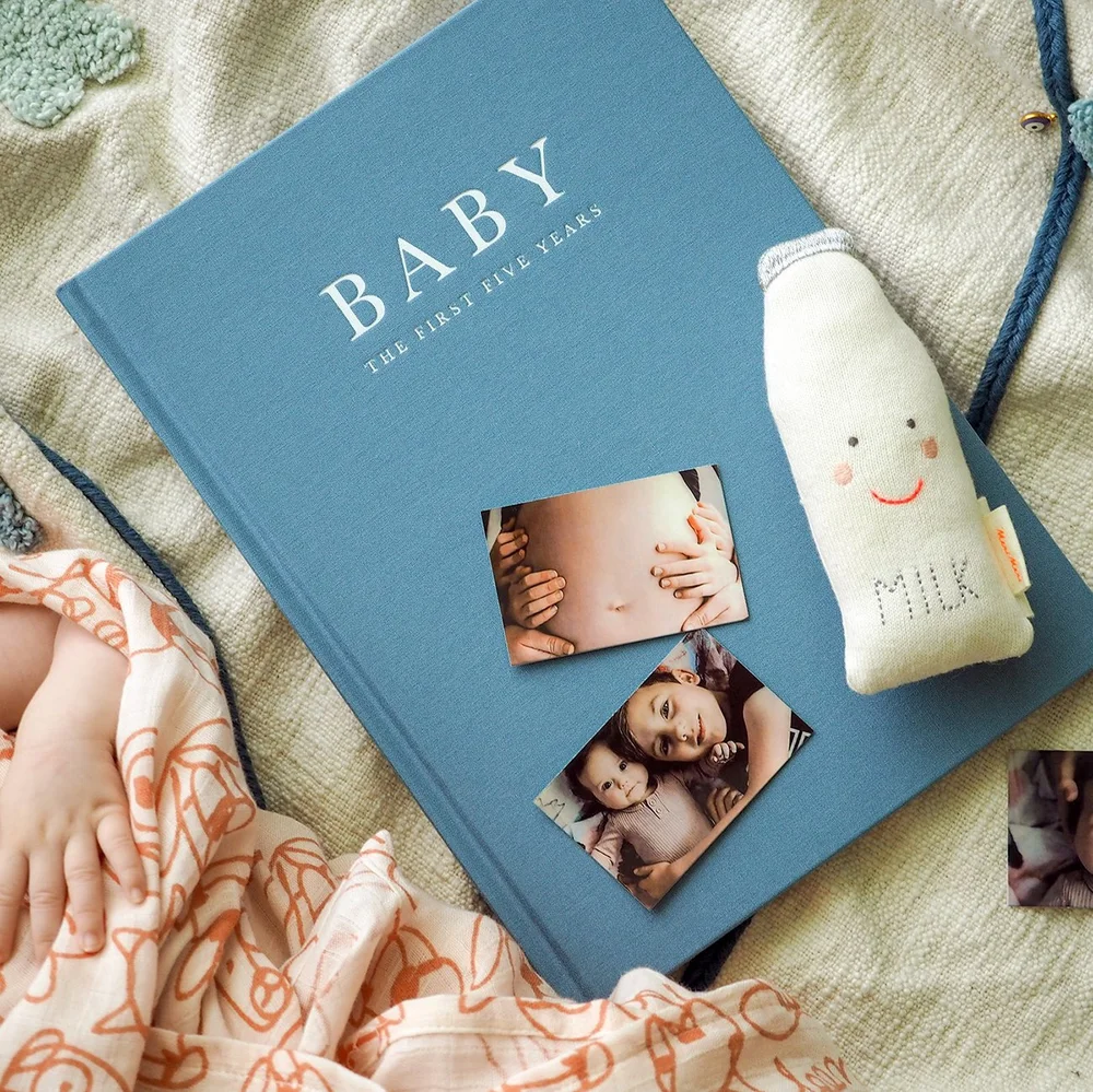 Baby Journal - Birth To Five Years - Blue