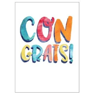 Colourful Congrats