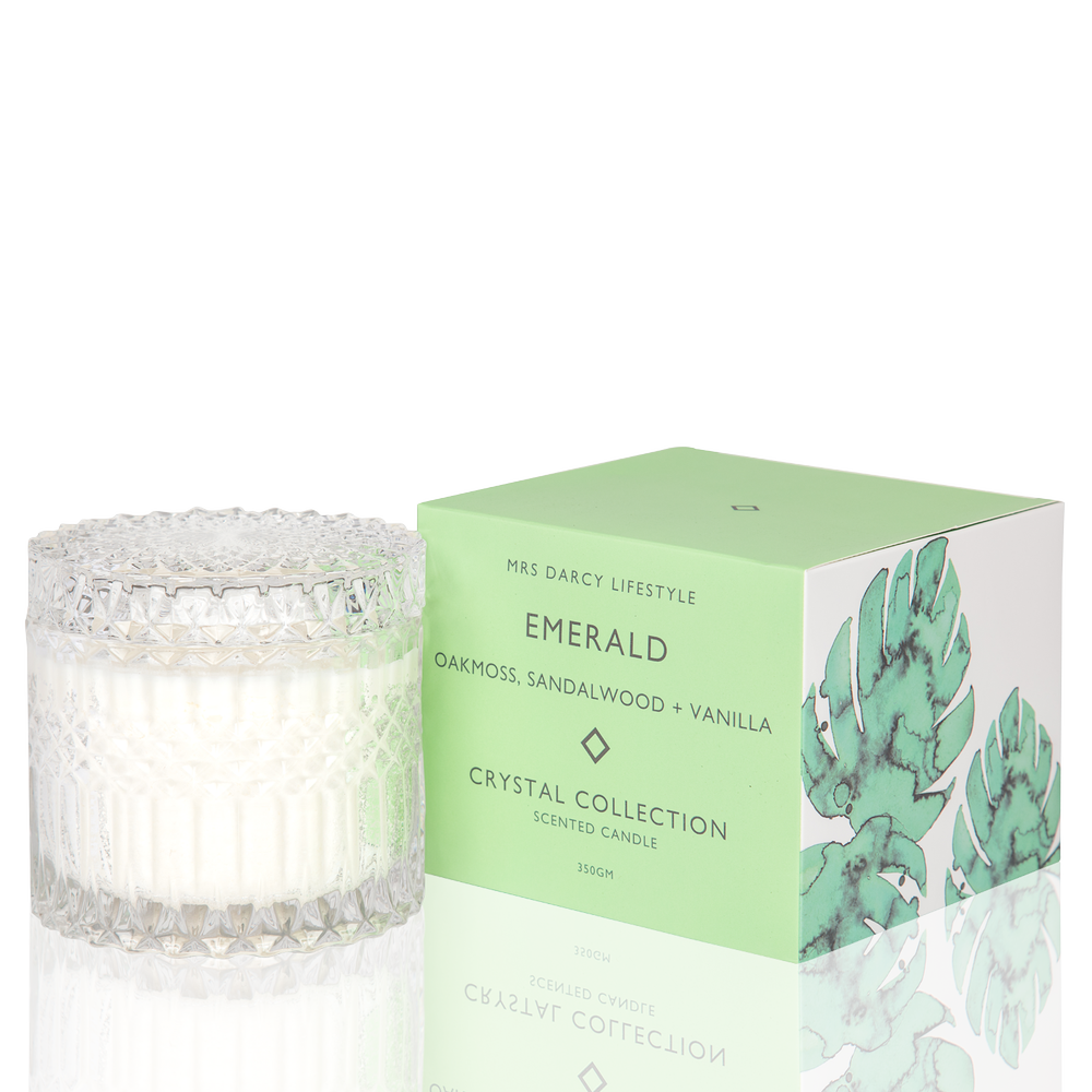Candle Emerald - Oakmoss, Sandalwood + Vanilla