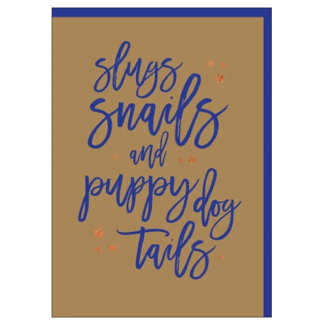 Slugs and Snails