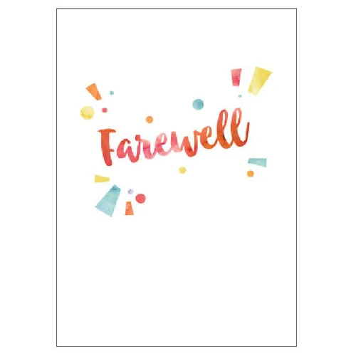 Watercolour Farewell
