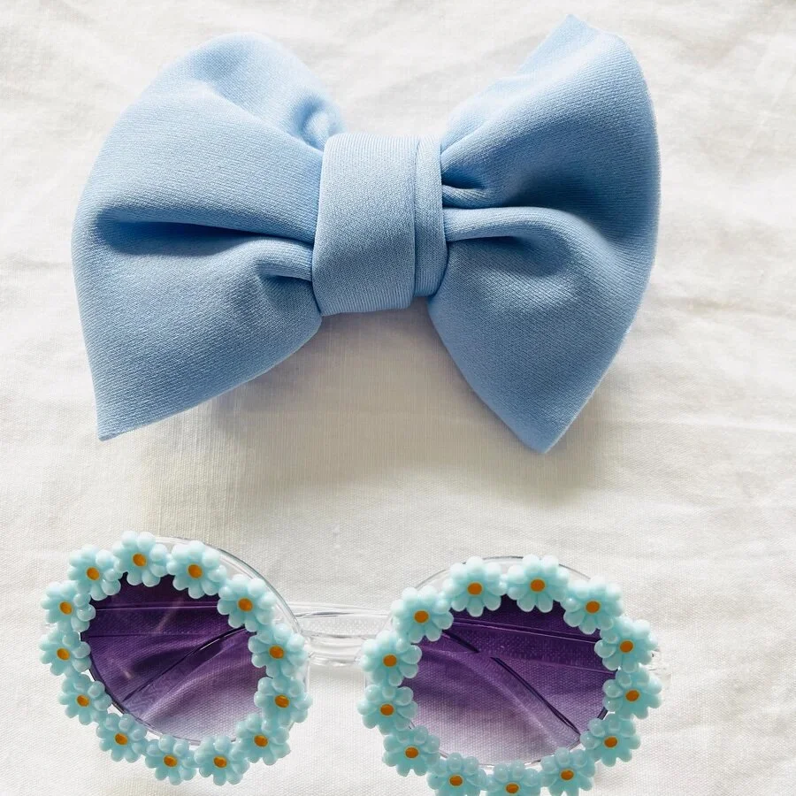 Children’s Sunglasses and Headband Set - Blue