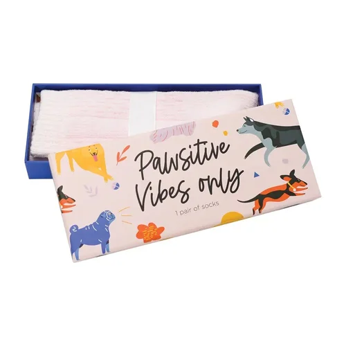 Boxed Socks – Pawsitive Vibes