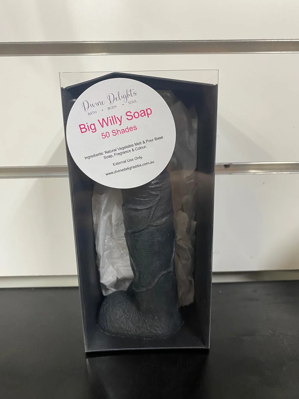 "50 Shades " Big Willy Soap