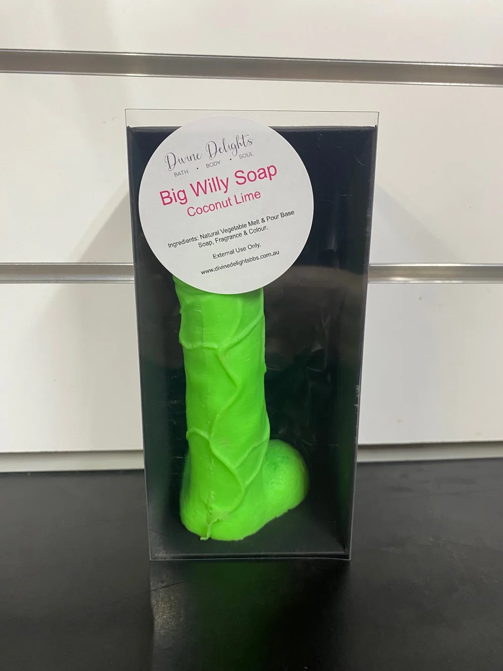 "Coconut Lime" Big Willy Soap