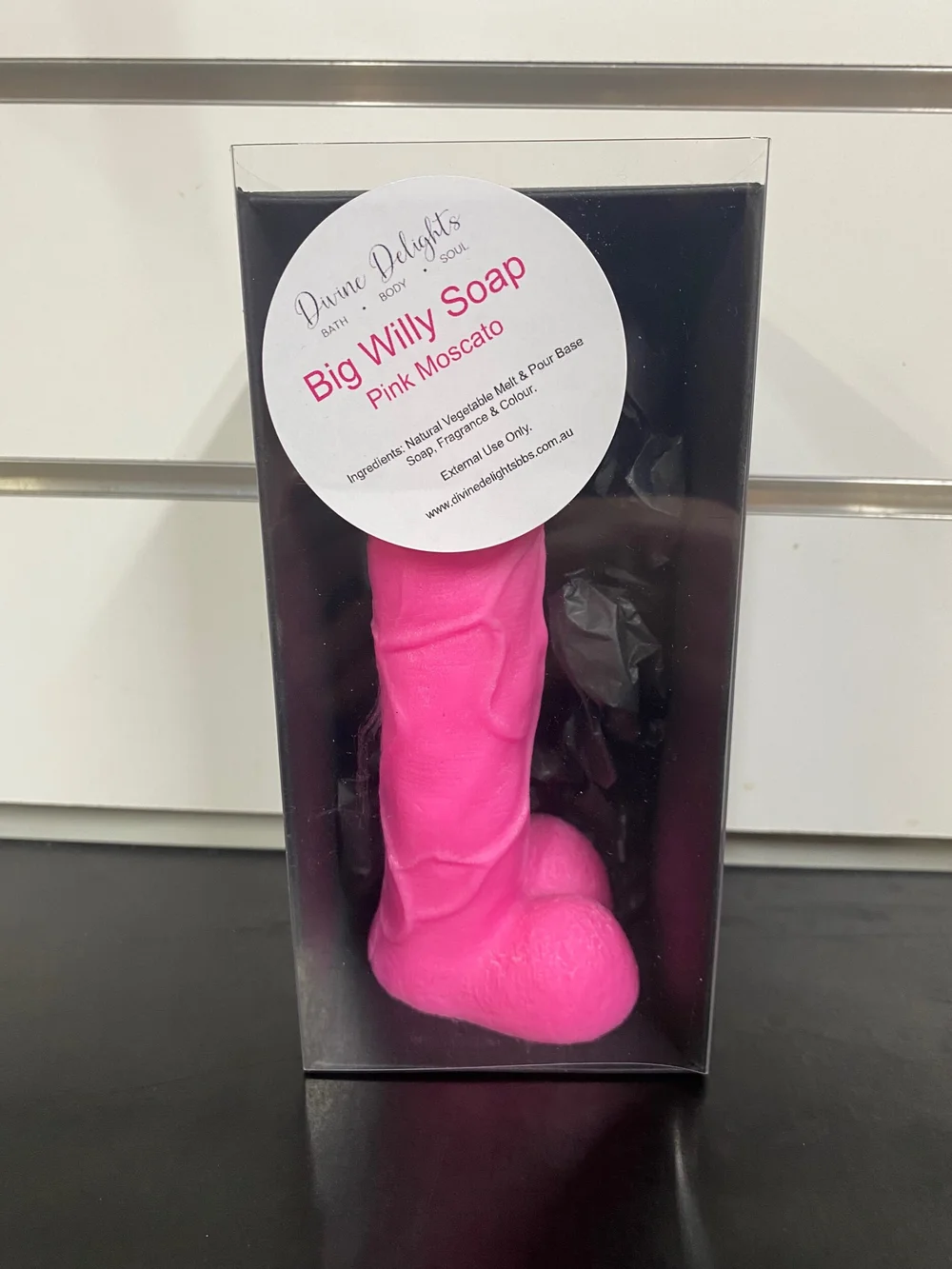 “ Pink Moscato “ Big Willy Soap