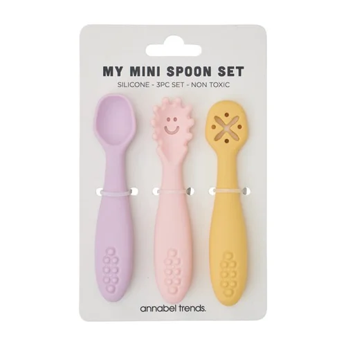 Silicone Cutlery Set (3pc) - Sunset