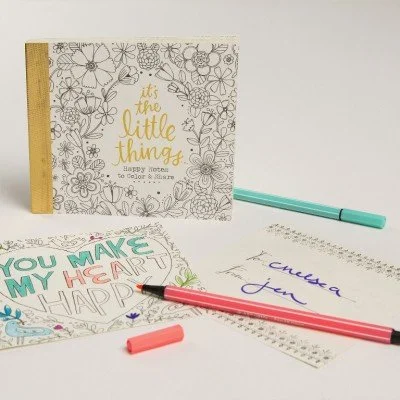 Happy Notes Colouring