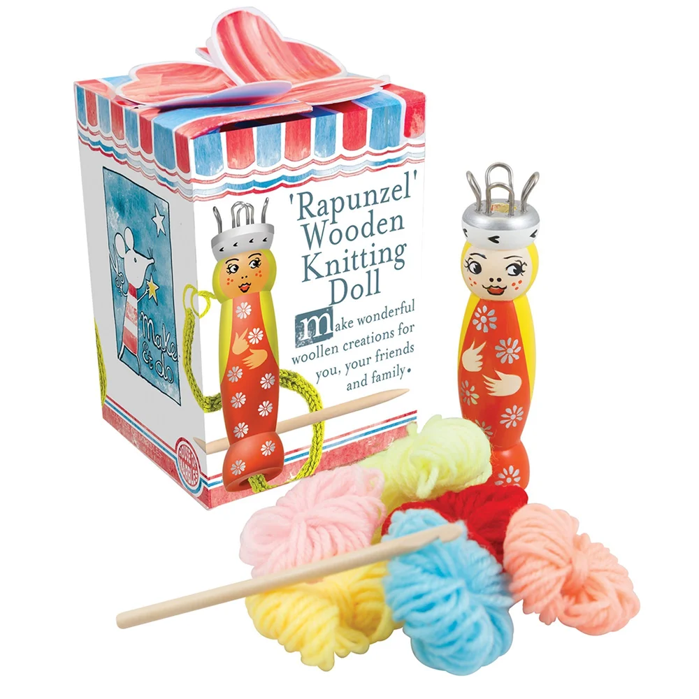 Rapunzel Knitting Doll Set