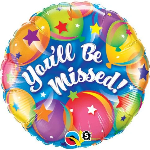 You'll Be Missed Balloon