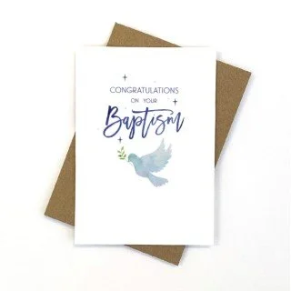 Baptism Dove