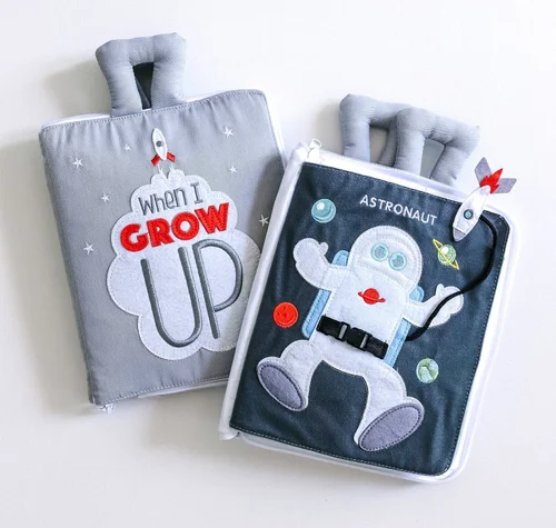 FABRIC ACTIVITY BOOK - WHEN I GROW UP