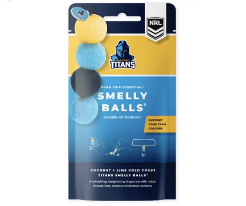 Limited Edition - Gold Coast Titans Smelly Balls Set