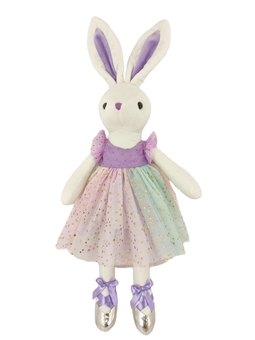 GRACE Rainbow Plush Bunny
