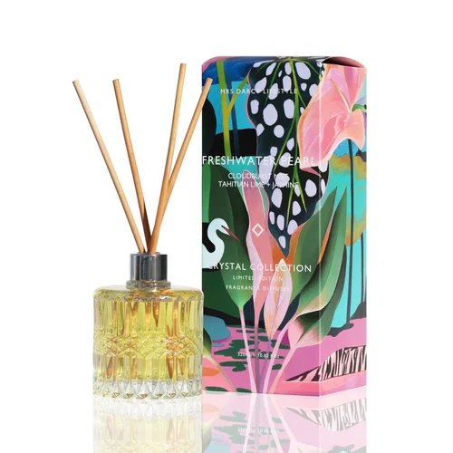 DIFFUSER FRESHWATER PEARL - CLOUDBURST MIST, TAHITIAN LIME + JASMINE