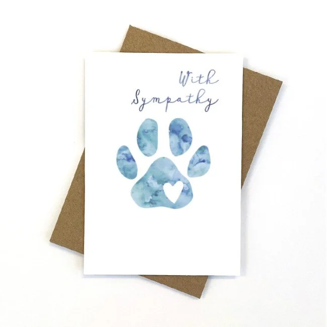 Pet Paw Sympathy