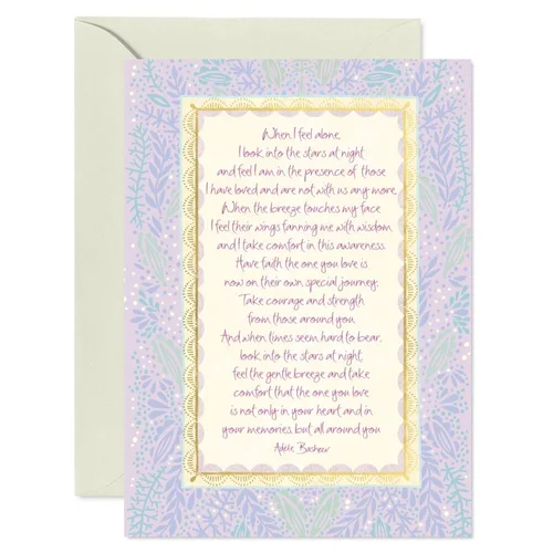 Bereavement Greeting Card