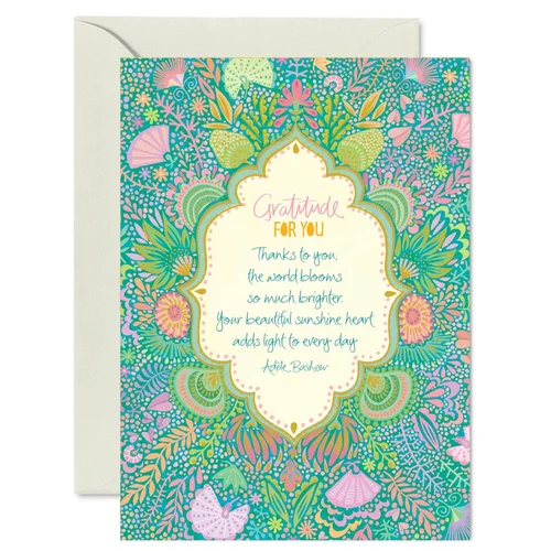 Gratitude For You Greeting Card