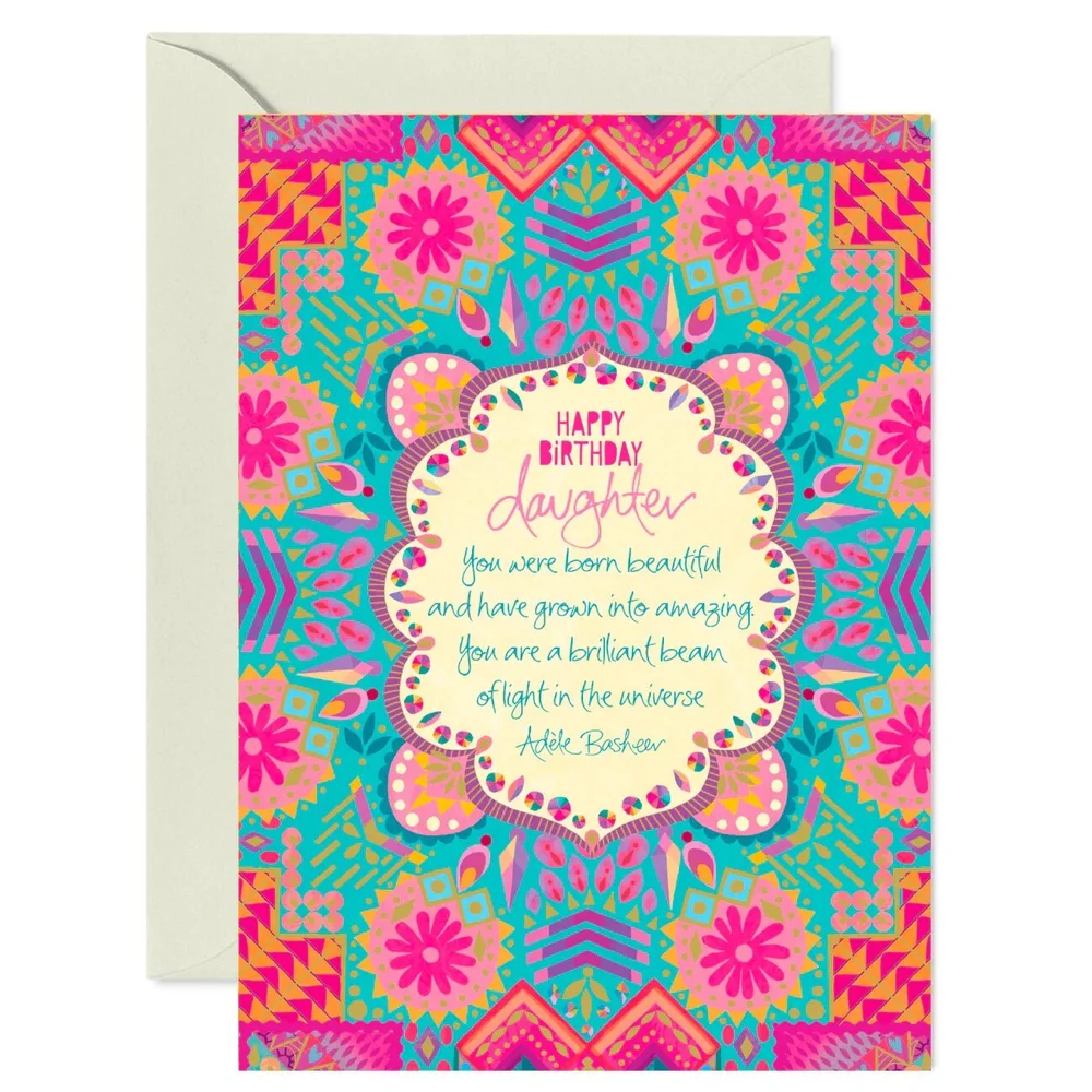 Happy Birthday Daughter Greeting Card