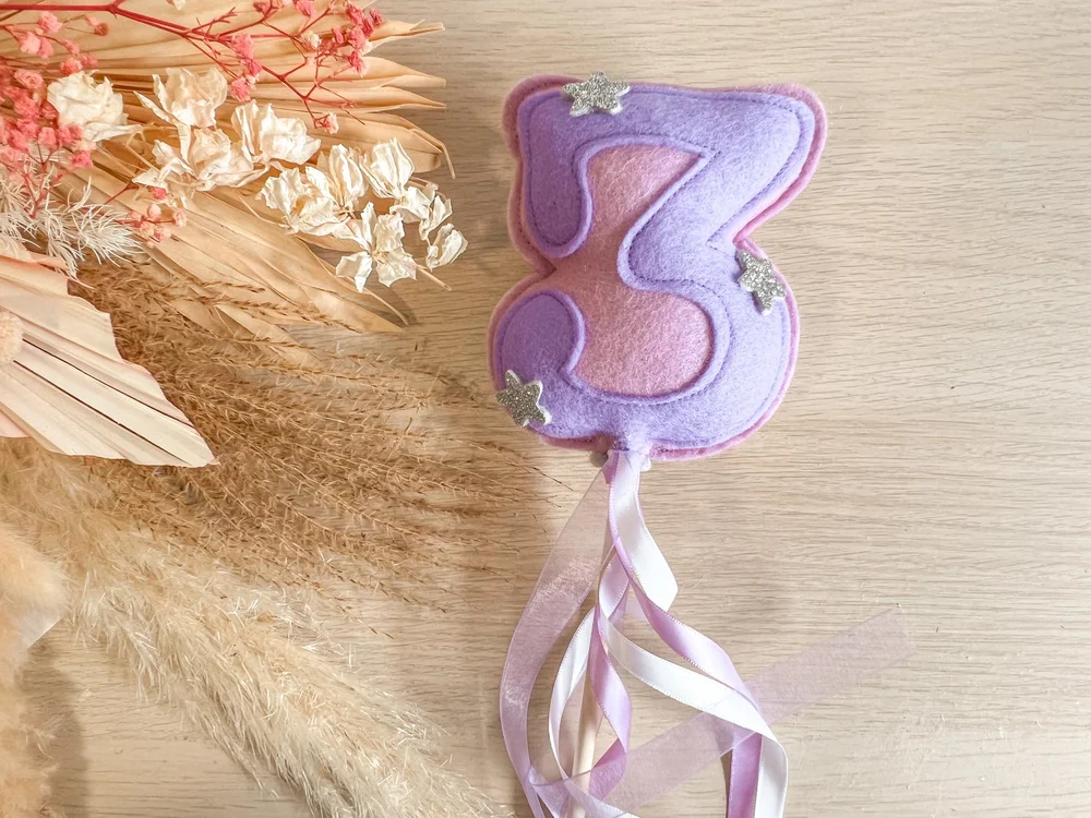 NUMBER 3 WAND - Lilac