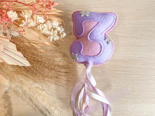 NUMBER 3 WAND - Lilac