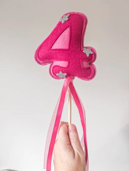 NUMBER 4 WAND - Raspberry Jam