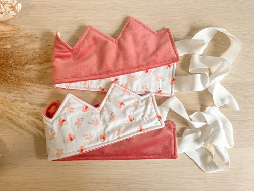 MAJESTIC PLAY CROWN - White Floral