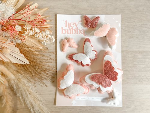 FLUTTERBY WALL DECOR - 7 PACK