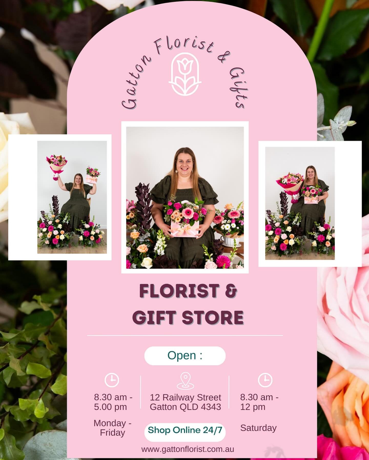 Visit us for unique, thoughtful, high quality products that will add a touch of magic to your everyday life 💕

🌸 Fresh &amp; Preserved Flowers
For all occasions - New Babies, Birthday&rsquo;s, Just Because, Weddings and Events and everything in bet