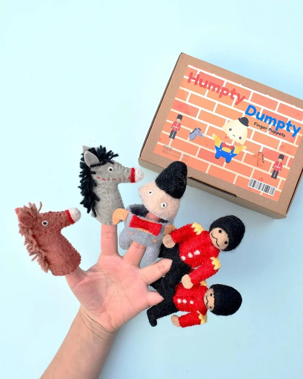 HUMPTY DUMPTY FINGER PUPPET SET
