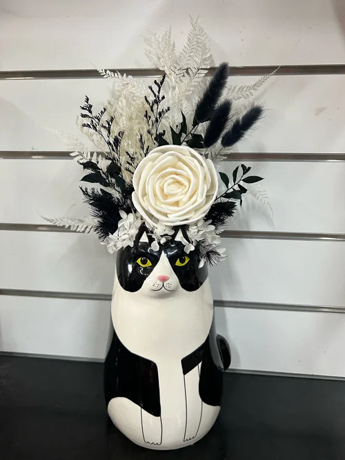 Carol Cat Preserved Arrangement