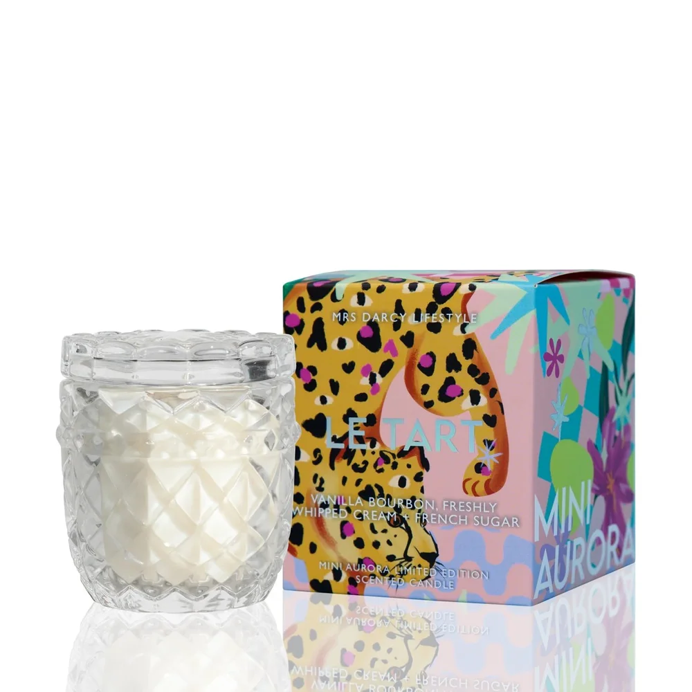 Aurora Mini Candle - Le Tart - Vanilla Bourbon, Freshly Whipped Cream + French Sugar