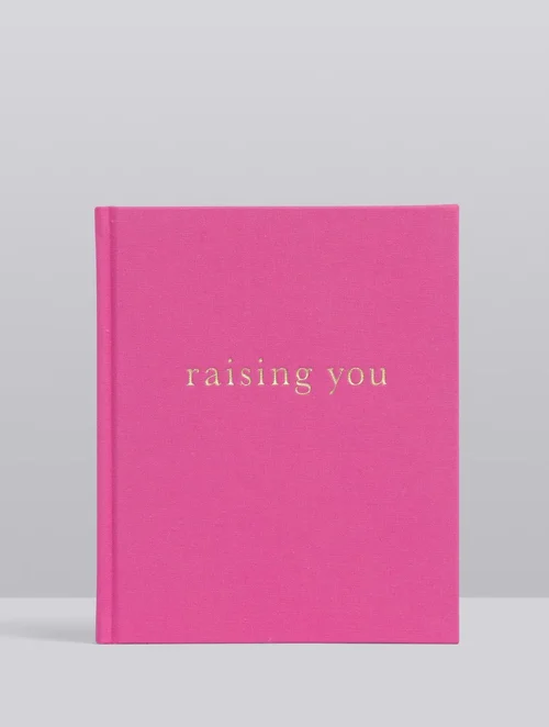 Raising You. Letters To My Baby. Rose Pink