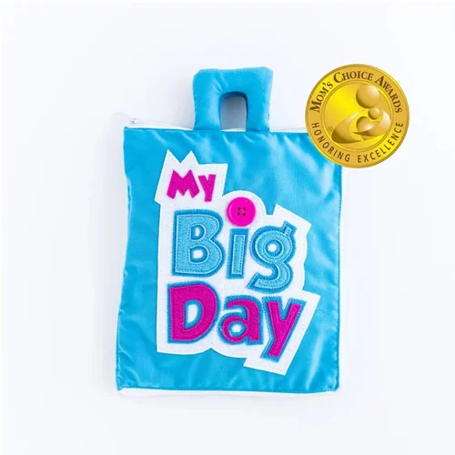 FABRIC ACTIVITY BOOK - MY BIG DAY - BLUE