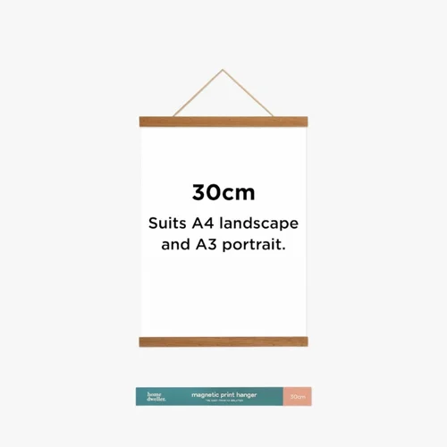 30cm Magnetic Print Hanger