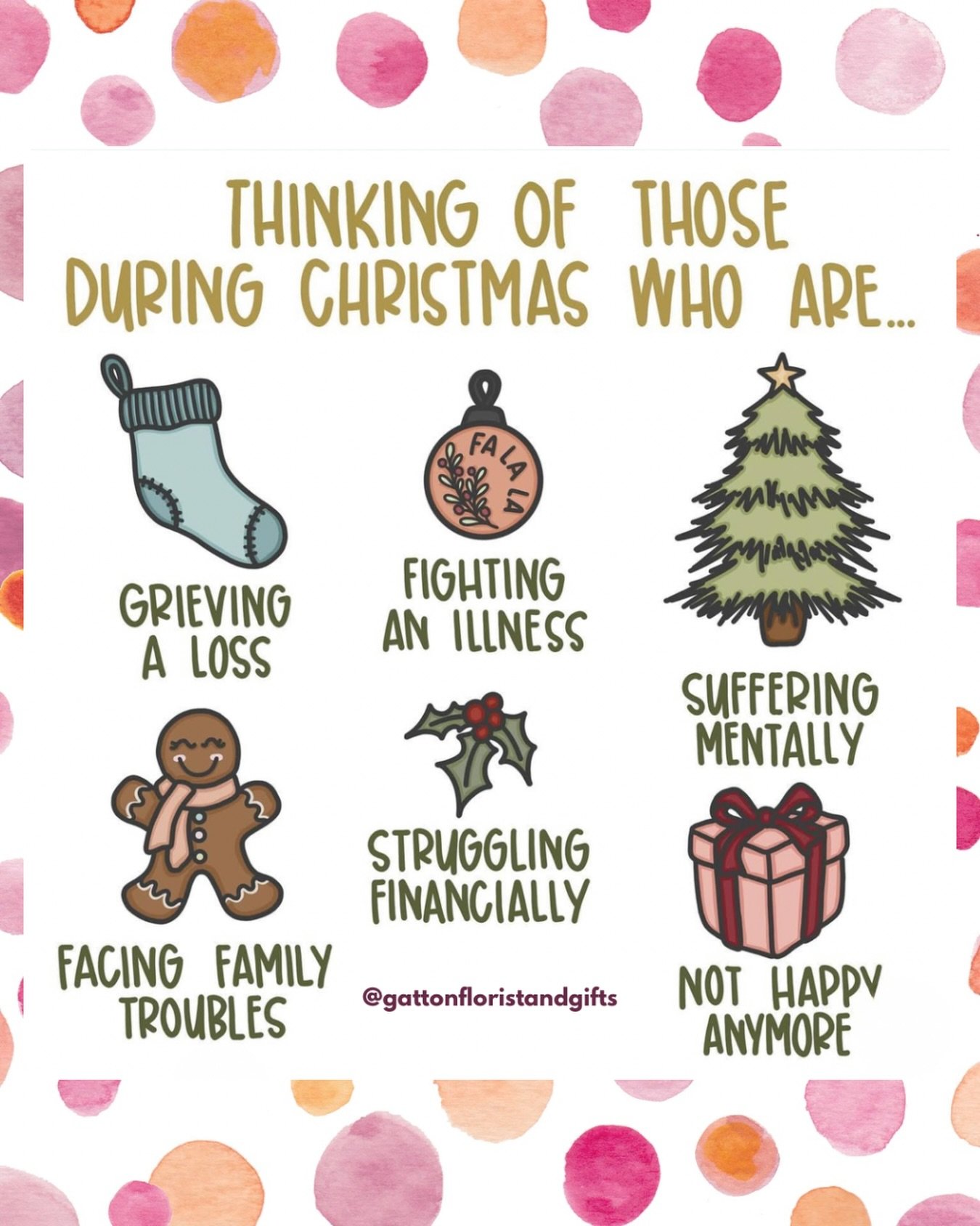 A gentle reminder to lead with kindness this Christmas &ndash; you never know what someone is carrying. Let&rsquo;s gift a little extra patience, compassion and love to those who need it most 🤍✨