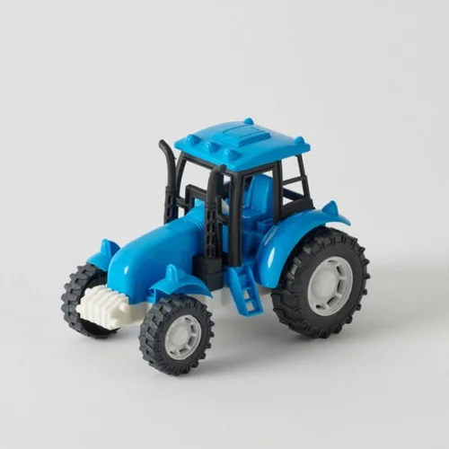 Jiggle & Giggle Bioplastic Farm Tractor - Blue