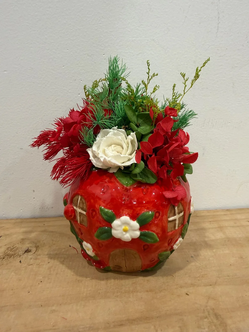 Strawberry House Preserved Arrangement