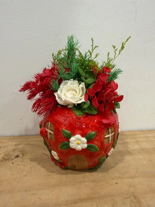 Strawberry House Preserved Arrangement
