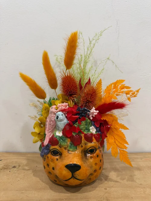 Leo Leopard Preserved Arrangement