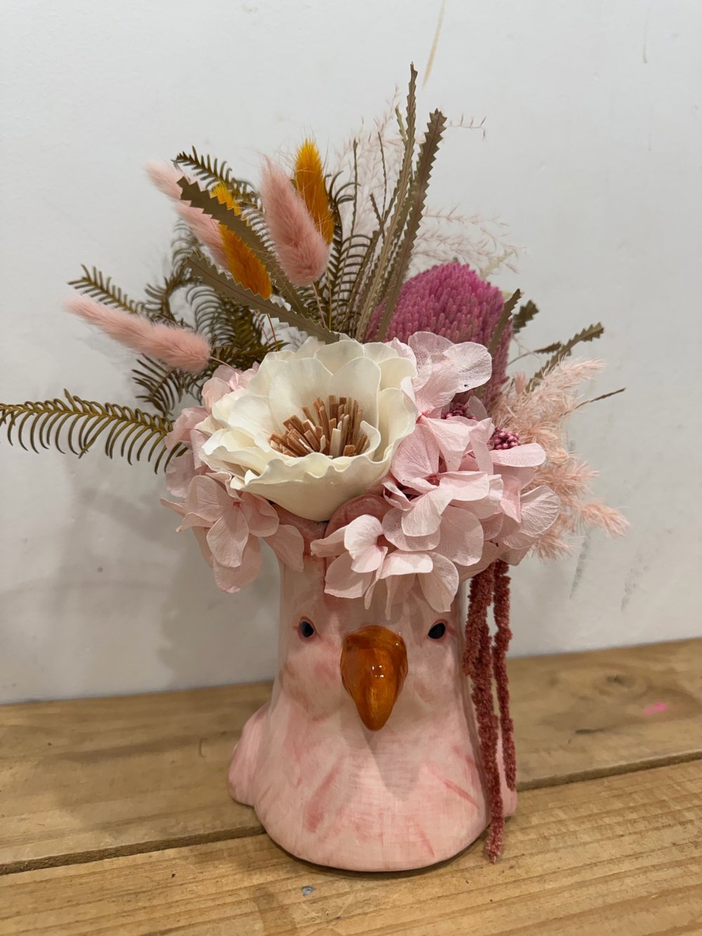 Bobby Bird Preserved Arrangement