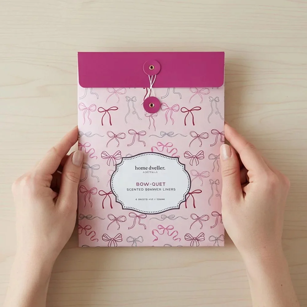 Scented Drawer Liner - Bow-quet