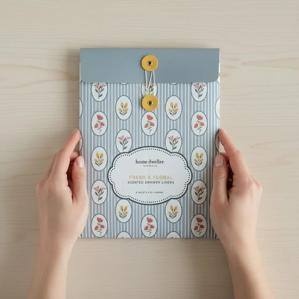 Scented Drawer Liner - Fresh & Floral