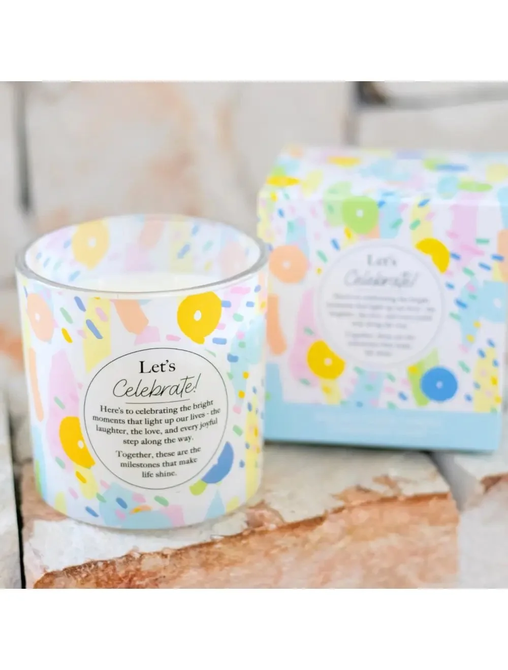 Meaningful Melts Let’s Celebrate Candle
